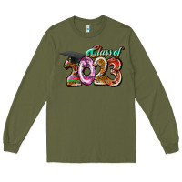 Army Green class of 2023 Long Sleeve Tee - RacoonDesign