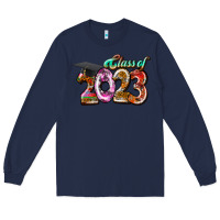 Navy class of 2023 Long Sleeve Tee - RacoonDesign