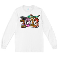 White class of 2023 Long Sleeve Tee - RacoonDesign