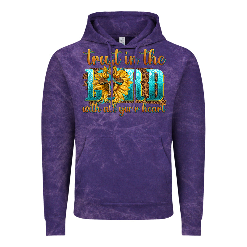 Trust In The Lord With All Your Heart Vintage Hoodie by texasbilliewilder | Teevron
