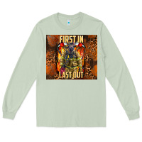 Matcha first in last out firefighter Long Sleeve Tee - AdoDesignShop