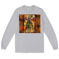Moon Dust first in last out firefighter Long Sleeve Tee - AdoDesignShop
