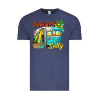 Vintage Denim always salty with caravan Vintage Tee - texasbilliewilder