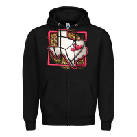 Black leopard volleyball texas map Zipper Hoodie - Jasminsmagicworld