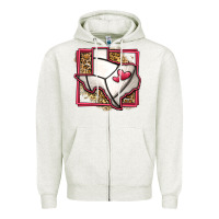Oatmeal Heather leopard volleyball texas map Zipper Hoodie - Jasminsmagicworld