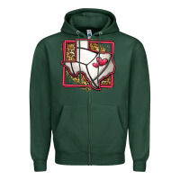 Sports Green leopard volleyball texas map Zipper Hoodie - Jasminsmagicworld