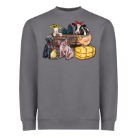 Storm farm animals wagon Heavyweight Sweatshirt - Zillion Design Studio
