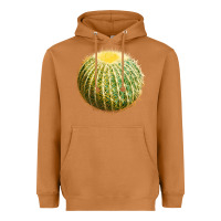 Meerkat golden barrel cactus Heavyweight Hoodie - LillyAllenDesigns