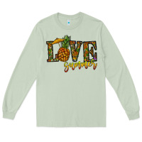 Matcha love summer pinapple Long Sleeve Tee - CowhideDigitalArt