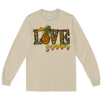 Mushroom love summer pinapple Long Sleeve Tee - CowhideDigitalArt