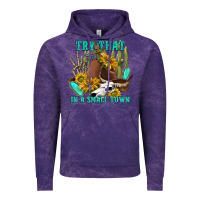 Cloud Purple try that in a small town Vintage Hoodie - texasbilliewilder