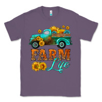 Lavender farm truck  farm life with sunflower Classic Tee - HRA Design Shop