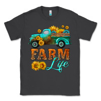 Smoke farm truck  farm life with sunflower Classic Tee - HRA Design Shop