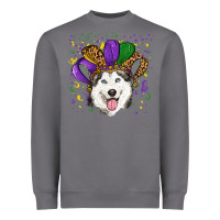 Storm Mardi gras hat husky Heavyweight Sweatshirt - RanaPortraitStore
