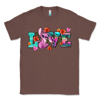 Chestnut love stitch Classic Tee - AdoDesignShop
