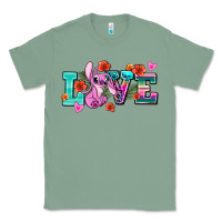 Sage love stitch Classic Tee - AdoDesignShop