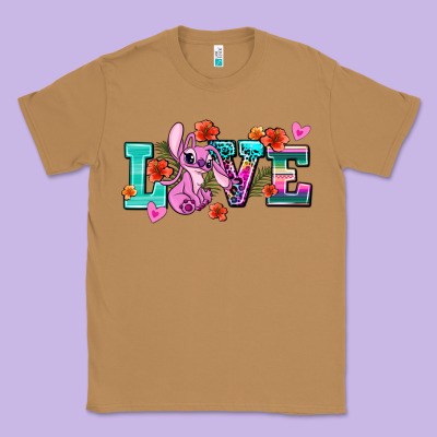 Love Stitch Classic Tee Designed By Adodesignshop