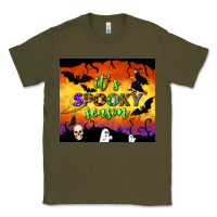 Army Green it's spooky season tumbler Classic Tee - BundleAndBundleShop