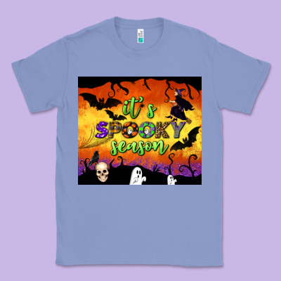 It's Spooky Season Tumbler Classic Tee Designed By Bundleandbundleshop