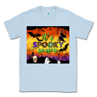 Dusty Blue it's spooky season tumbler Classic Tee - BundleAndBundleShop