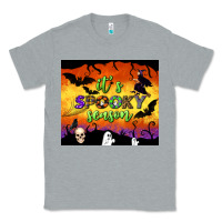 Heather Grey it's spooky season tumbler Classic Tee - BundleAndBundleShop
