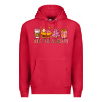 Cardinal tis the season Premium Hoodie - MaliasSmallBusiness
