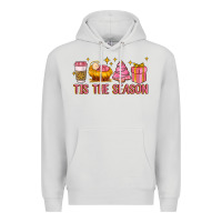 Dove Grey tis the season Premium Hoodie - MaliasSmallBusiness