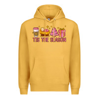 Mustard tis the season Premium Hoodie - MaliasSmallBusiness