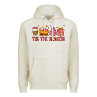 Oatmeal Heather tis the season Premium Hoodie - MaliasSmallBusiness