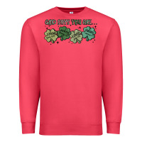 Cardinal god says i am patrick's day Premium Sweatshirt - MaliasSmallBusiness