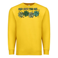 Lemon god says i am patrick's day Premium Sweatshirt - MaliasSmallBusiness