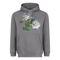 Storm white dawn rose Heavyweight Hoodie - LillyAllenDesigns