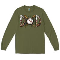 Army Green dad baseball Long Sleeve Tee - RacoonDesign