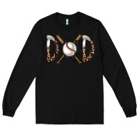 Black dad baseball Long Sleeve Tee - RacoonDesign