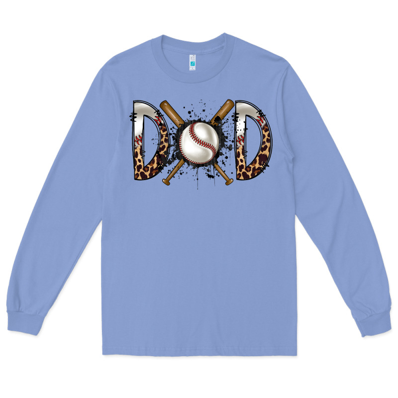 Dad Baseball Long Sleeve Tee by RacoonDesign | Teevron