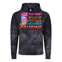 Cloud Black too many kids not enough caffeine Vintage Hoodie - Zillion Design Studio