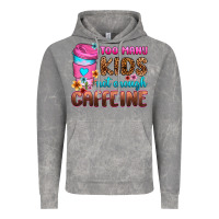 Cloud Rock too many kids not enough caffeine Vintage Hoodie - Zillion Design Studio