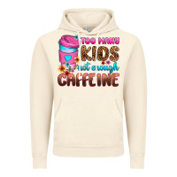 Vintage Artic too many kids not enough caffeine Vintage Hoodie - Zillion Design Studio