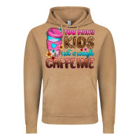 Vintage Camel too many kids not enough caffeine Vintage Hoodie - Zillion Design Studio