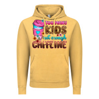 Too Many Kids Not Enough Caffeine Vintage Hoodie | Teevron