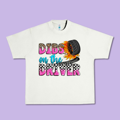 Dibs On The Driver Urban Heavy Tee Designed By Zillion Design Studio