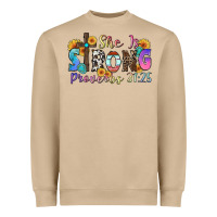 Mushroom she is strong proverbs 31 25 Heavyweight Sweatshirt - Zillion Design Studio
