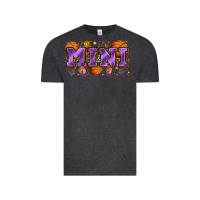 Vintage Black mini basketball Vintage Tee - Zillion Design Studio