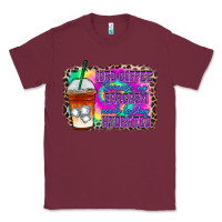 Burgundy iced coffee sarcasm Classic Tee - RacoonDesign
