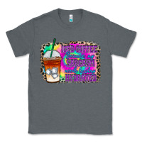Charcoal Heather iced coffee sarcasm Classic Tee - RacoonDesign
