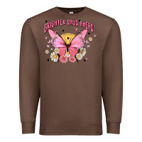 Chestnut brighter days ahead Premium Sweatshirt - MaliasSmallBusiness