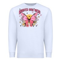 White brighter days ahead Premium Sweatshirt - MaliasSmallBusiness