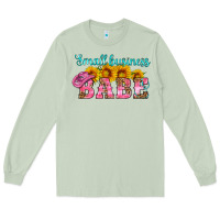 Matcha small business babe Long Sleeve Tee - HRA Design Shop