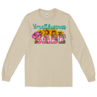 Mushroom small business babe Long Sleeve Tee - HRA Design Shop