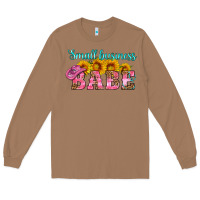 Toasted Coconut small business babe Long Sleeve Tee - HRA Design Shop